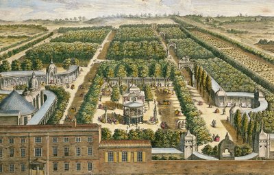 Jardines de Vauxhall, Lambeth, 1751 de English School