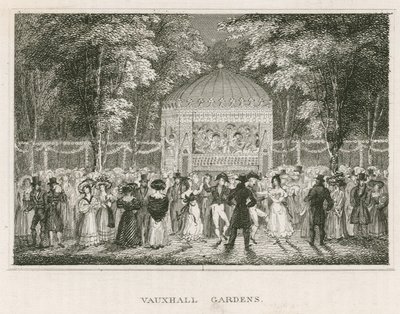 Jardines de Vauxhall, Londres de English School