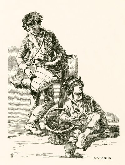 Vendedor de fósforos de English School