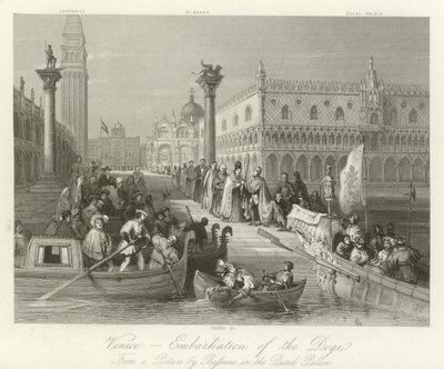 Venecia - Embarque del Dux de English School