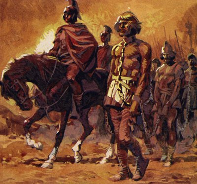 Vercingetorix se puso su mejor armadura y se rindió de English School