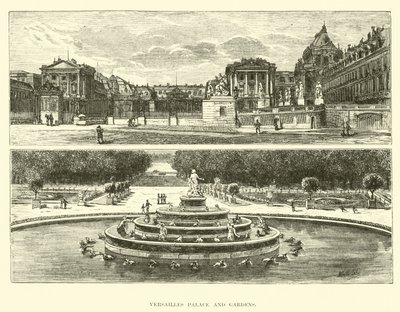 Palacio y jardines de Versalles de English School