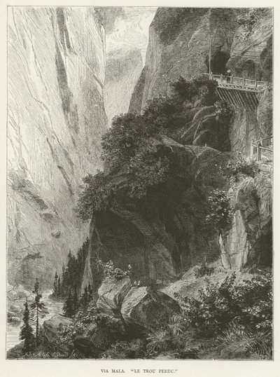 Via Mala, Le Trou Perdu de English School