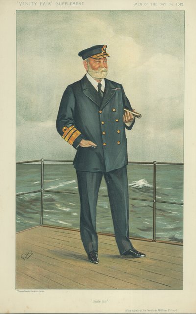 Vicealmirante Sir Frederick William Fisher de English School