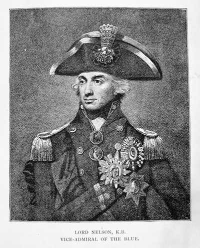 Vicealmirante Horatio Nelson (1758-1805) de English School