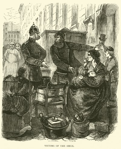 Víctimas del asedio, febrero 1871 de English School