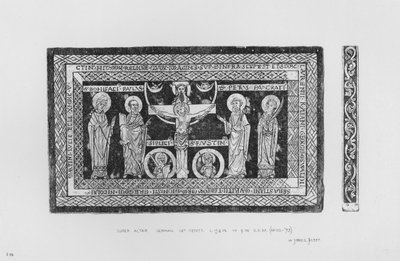 Museo Victoria y Alberto: Super Altar, alemán, siglo XII de English School