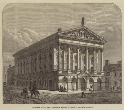 Victoria Hall y Salas de Asamblea, Newport, Monmouthshire de English School