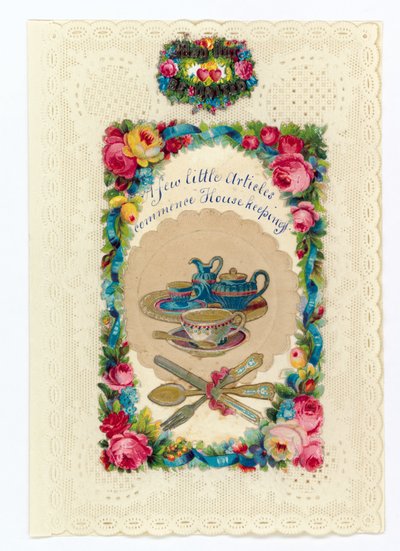 Tarjeta de San Valentín Victoriana (multimedia) de English School