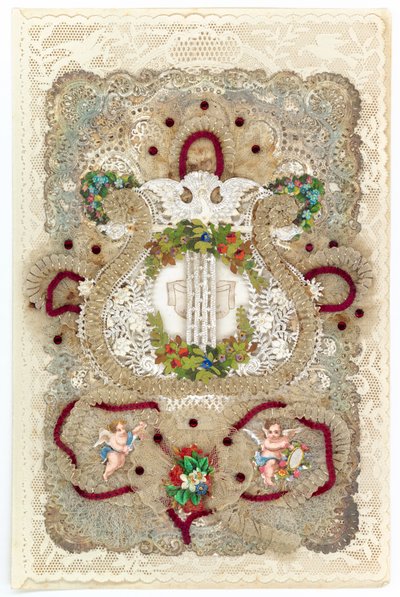 Tarjeta de San Valentín Victoriana de English School