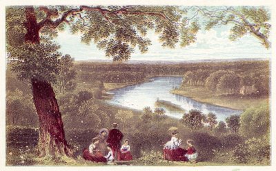 Vista desde la Terraza, Richmond Hill de English School
