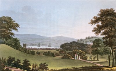 Vista desde el Fuerte, Cerca de Bristol, 1802 de English School
