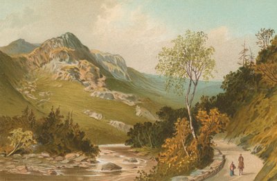 Vista en Borrowdale de English School