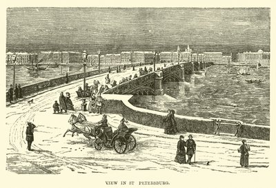 Vista en San Petersburgo de English School