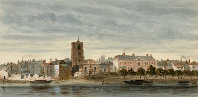 Vista de Chelsea desde el río de English School