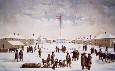 Vista de Fort Garry de English School