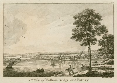 Vista del Puente de Fulham en Putney de English School