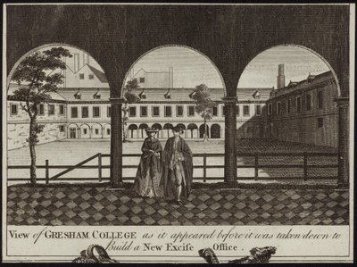 Vista de Gresham College de English School