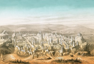 Vista de Jerusalén de English School