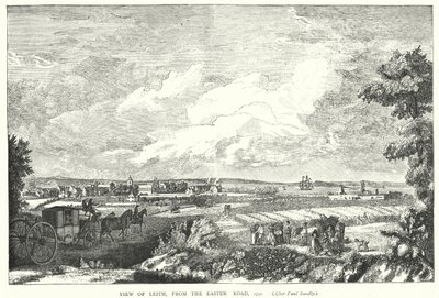 Vista de Leith, desde Easter Road, 1751 de English School