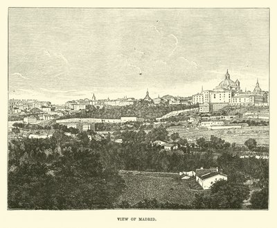 Vista de Madrid de English School
