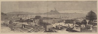 Vista de Nápoles (grabado) de English School