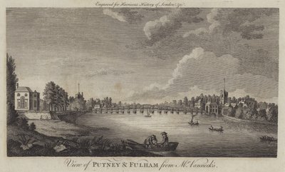 Vista de Putney y Fulham desde la casa de Mr Vanneck de English School