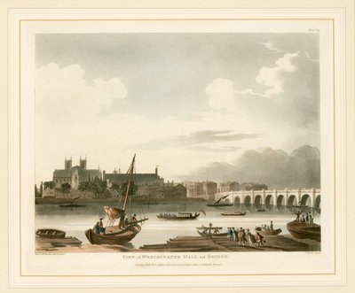 Vista de Westminster Hall y el Puente de English School