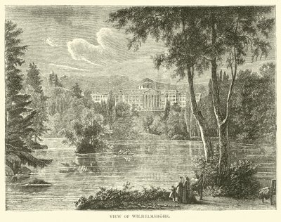 Vista de Wilhelmshohe, septiembre 1870 de English School