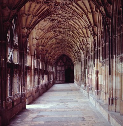 Vista de los Claustros, c.1355 de English School