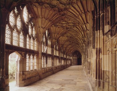 Vista de los Claustros, c.1355 de English School