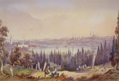 Vista del Cuerno de Oro, c.1840 de English School