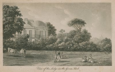 Vista de la cabaña en Green Park de English School