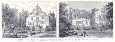 Vistas del Rosenau, donde nació el Príncipe Consorte de English School