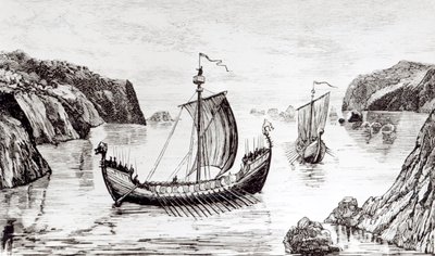 Barcos vikingos de English School