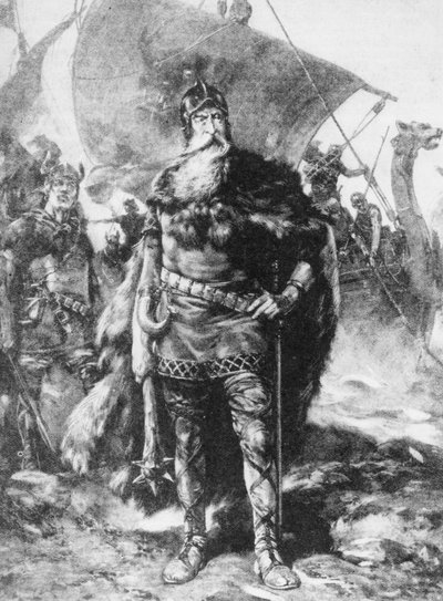 Guerrero vikingo de English School