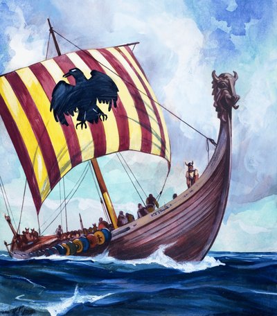 Barco vikingo de English School