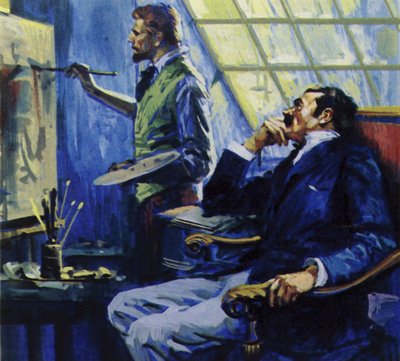 Vincent Van Gogh vivió con su hermano en un estudio en Montmartre de English School