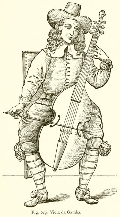 Viola da Gamba de English School