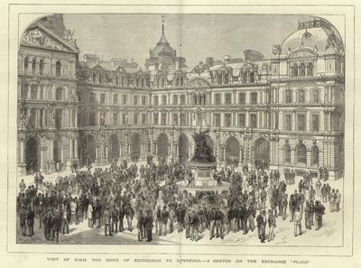 Visita de S.A.R. el Duque de Edimburgo a Liverpool de English School