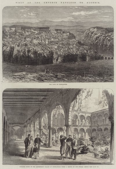 Visita del Emperador Napoleón a Argelia de English School