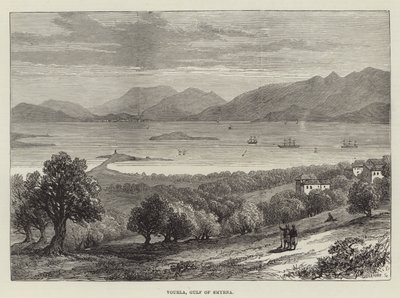 Vourla, Golfo de Esmirna (grabado) de English School
