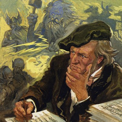 Wagner comenzó a dar discursos revolucionarios y tuvo que huir a Weimar de English School