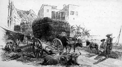 Carros con esparto, Almería, España, de 