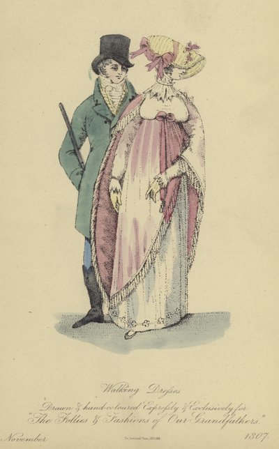 Vestido de Paseo para Damas y Caballeros de English School