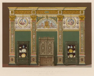 Decoración de paredes y gabinetes de English School