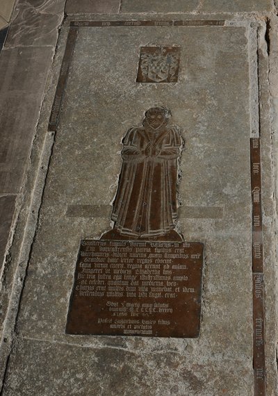 Walter Bailey, 1592-93 (latón) de English School