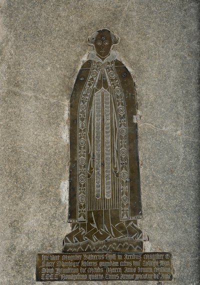 Walter Hylle, 1494 (latón) de English School