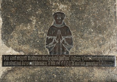 Walter Wake, c.1451-52 (latón) de English School