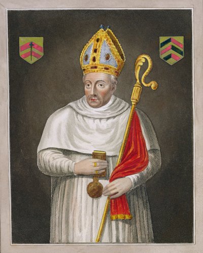 Walter de Merton, después de una pintura en la Galería Bodleian de English School